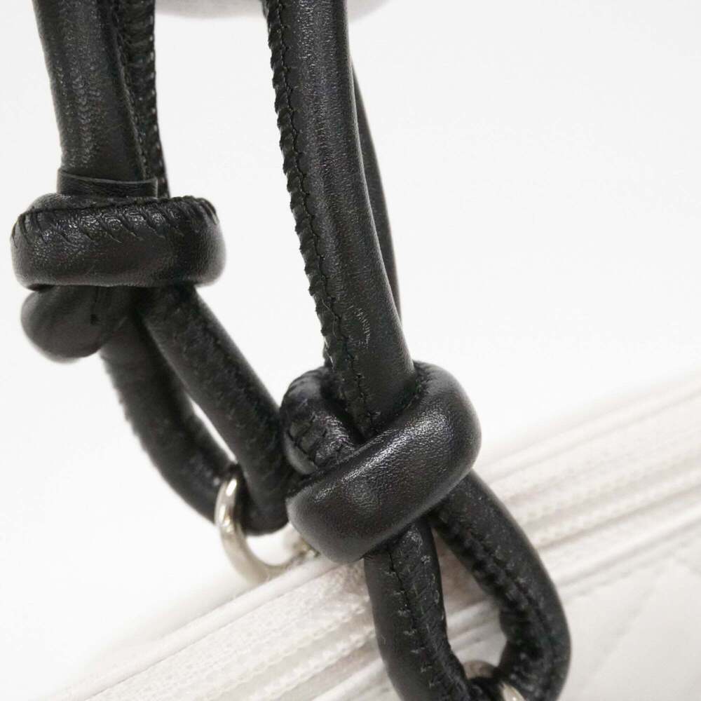 CHANEL Black Lambskin Leather Tote Bag - Picture 12 of 13